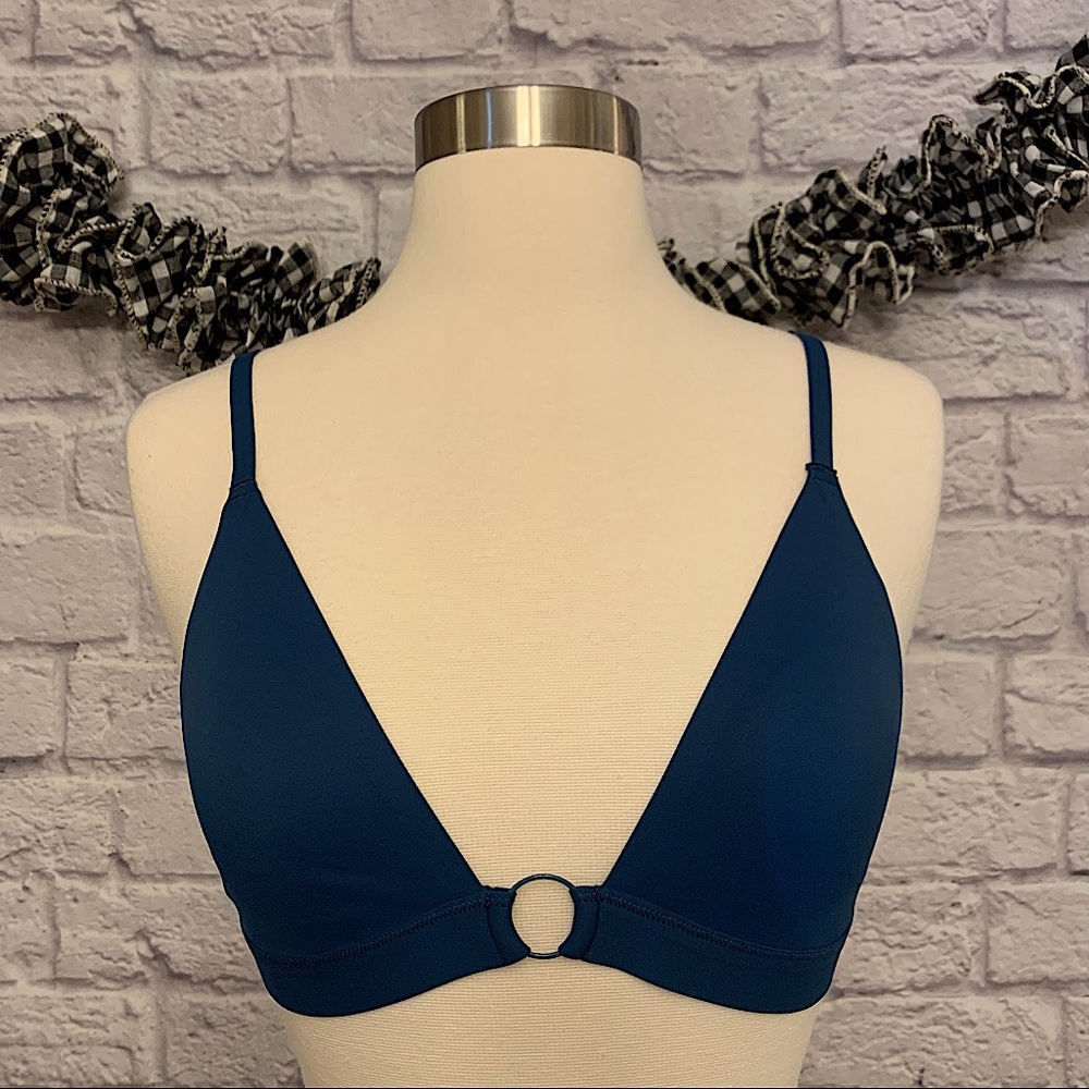 NWT Free People Oh Scuba Bralet in Midnight Cowboy